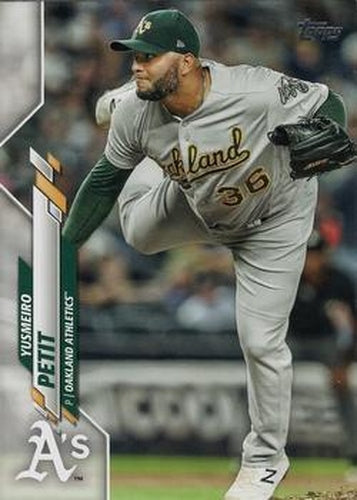 #U-84 Yusmeiro Petit - Oakland Athletics - 2020 Topps Update Baseball