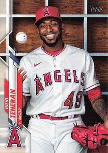 #U-91 Julio Teheran - Los Angeles Angels - 2020 Topps Update Baseball