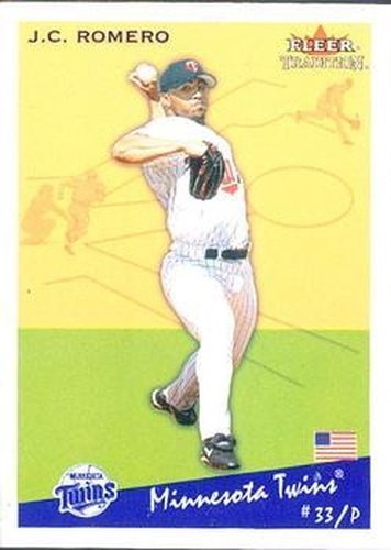 #U110 J.C. Romero - Minnesota Twins - 2002 Fleer Tradition Update Baseball