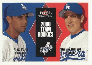 #U110 Alex Cora / Shawn Gilbert - Los Angeles Dodgers - 2000 Fleer Tradition Update Baseball