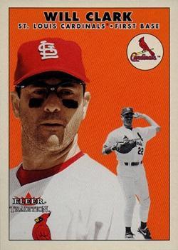 #U111 Will Clark - St. Louis Cardinals - 2000 Fleer Tradition Update Baseball