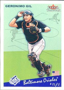 #U116 Geronimo Gil - Baltimore Orioles - 2002 Fleer Tradition Update Baseball