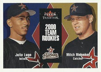 #U120 Julio Lugo / Mitch Meluskey - Houston Astros - 2000 Fleer Tradition Update Baseball