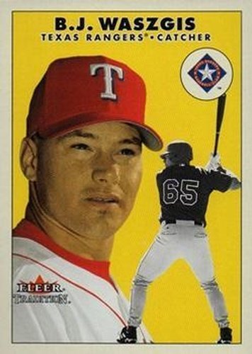 #U121 B.J. Waszgis - Texas Rangers - 2000 Fleer Tradition Update Baseball