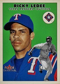 #U123 Ricky Ledee - Texas Rangers - 2000 Fleer Tradition Update Baseball
