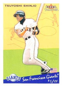 #U128 Tsuyoshi Shinjo - San Francisco Giants - 2002 Fleer Tradition Update Baseball