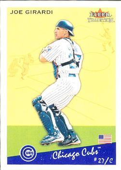 #U129 Joe Girardi - Chicago Cubs - 2002 Fleer Tradition Update Baseball
