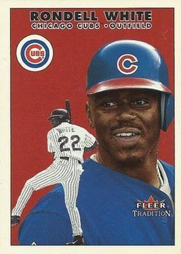 #U129 Rondell White - Chicago Cubs - 2000 Fleer Tradition Update Baseball
