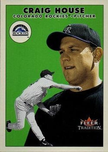 #U130 Craig House - Colorado Rockies - 2000 Fleer Tradition Update Baseball