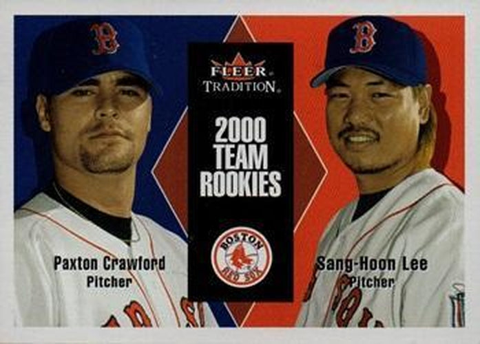 #U136 Paxton Crawford / Sang-Hoon Lee - Boston Red Sox - 2000 Fleer Tradition Update Baseball