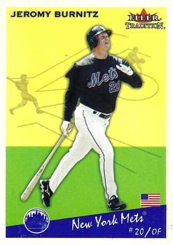 #U138 Jeromy Burnitz - New York Mets - 2002 Fleer Tradition Update Baseball