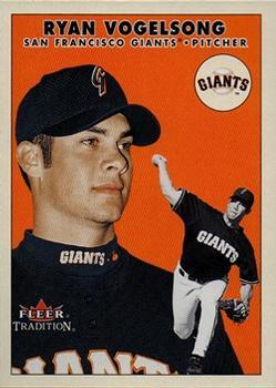 #U140 Ryan Vogelsong - San Francisco Giants - 2000 Fleer Tradition Update Baseball