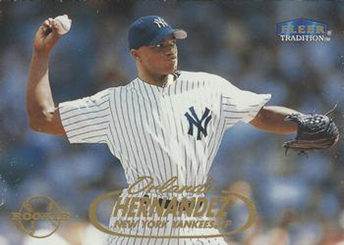 #U14 Orlando Hernandez - New York Yankees - 1998 Fleer Tradition Update Baseball