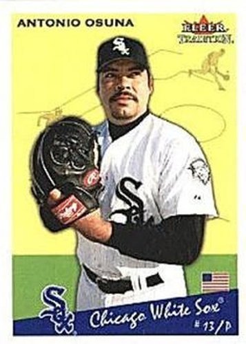 #U161 Antonio Osuna - Chicago White Sox - 2002 Fleer Tradition Update Baseball