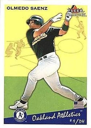 #U167 Olmedo Saenz - Oakland Athletics - 2002 Fleer Tradition Update Baseball