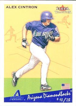 #U180 Alex Cintron - Arizona Diamondbacks - 2002 Fleer Tradition Update Baseball