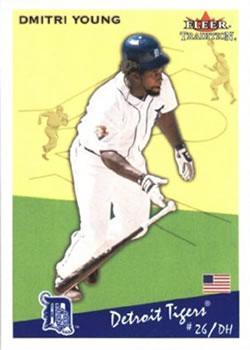 #U192 Dmitri Young - Detroit Tigers - 2002 Fleer Tradition Update Baseball