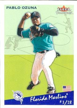 #U196 Pablo Ozuna - Florida Marlins - 2002 Fleer Tradition Update Baseball