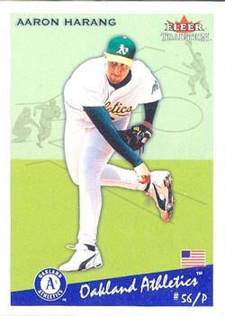 #U203 Aaron Harang - Oakland Athletics - 2002 Fleer Tradition Update Baseball