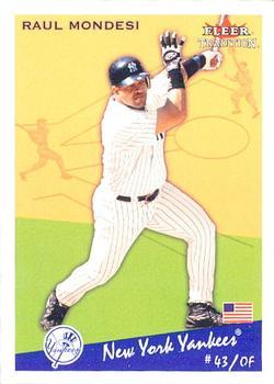 #U215 Raul Mondesi - New York Yankees - 2002 Fleer Tradition Update Baseball