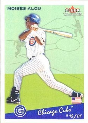 #U218 Moises Alou - Chicago Cubs - 2002 Fleer Tradition Update Baseball