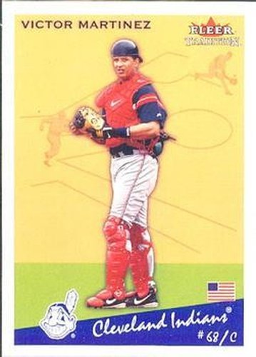 #U223 Victor Martinez - Cleveland Indians - 2002 Fleer Tradition Update Baseball