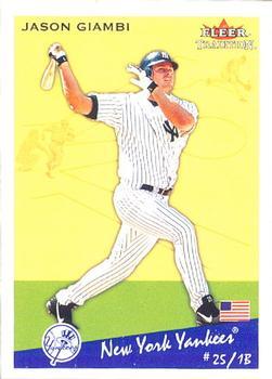 #U227 Jason Giambi - New York Yankees - 2002 Fleer Tradition Update Baseball