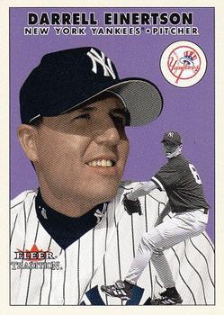 #U22 Darrell Einertson - New York Yankees - 2000 Fleer Tradition Update Baseball