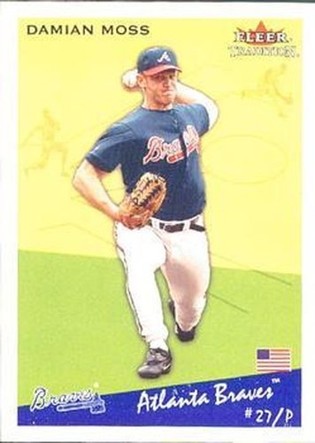 #U230 Damian Moss - Atlanta Braves - 2002 Fleer Tradition Update Baseball