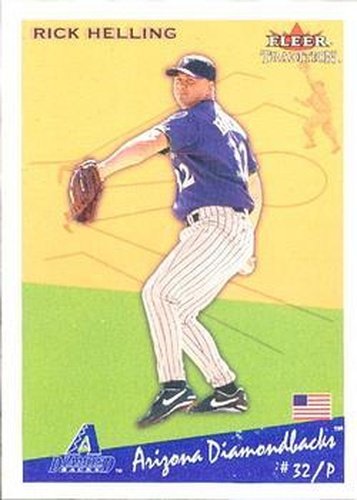 #U235 Rick Helling - Arizona Diamondbacks - 2002 Fleer Tradition Update Baseball
