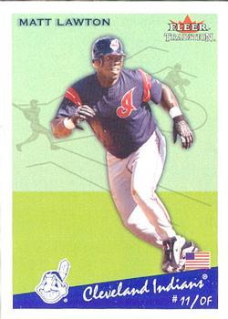 #U236 Matt Lawton - Cleveland Indians - 2002 Fleer Tradition Update Baseball
