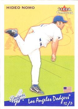 #U240 Hideo Nomo - Los Angeles Dodgers - 2002 Fleer Tradition Update Baseball