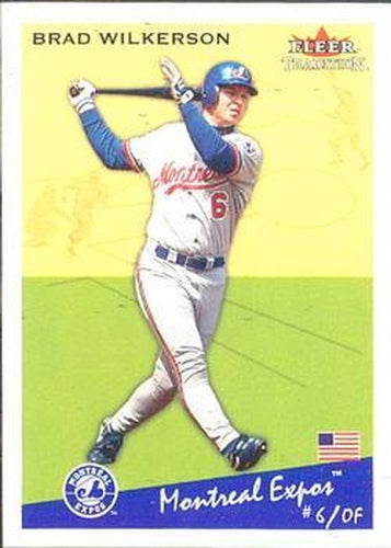 #U244 Brad Wilkerson - Montreal Expos - 2002 Fleer Tradition Update Baseball