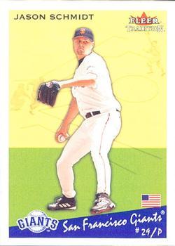 #U248 Jason Schmidt - San Francisco Giants - 2002 Fleer Tradition Update Baseball