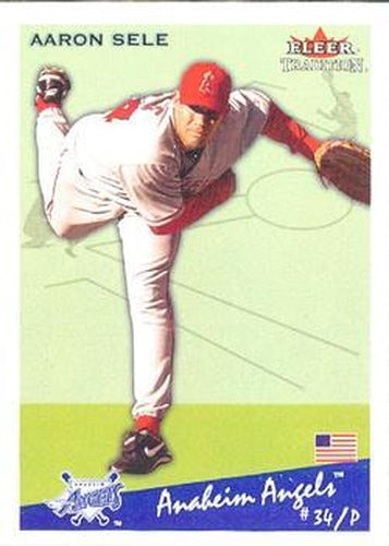 #U257 Aaron Sele - Anaheim Angels - 2002 Fleer Tradition Update Baseball