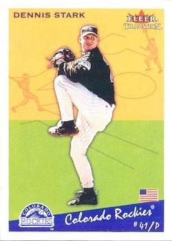 #U263 Dennis Stark - Colorado Rockies - 2002 Fleer Tradition Update Baseball