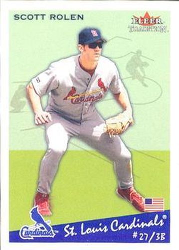 #U265 Scott Rolen - St. Louis Cardinals - 2002 Fleer Tradition Update Baseball
