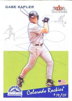 #U266 Gabe Kapler - Colorado Rockies - 2002 Fleer Tradition Update Baseball