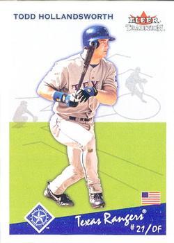 #U267 Todd Hollandsworth - Texas Rangers - 2002 Fleer Tradition Update Baseball