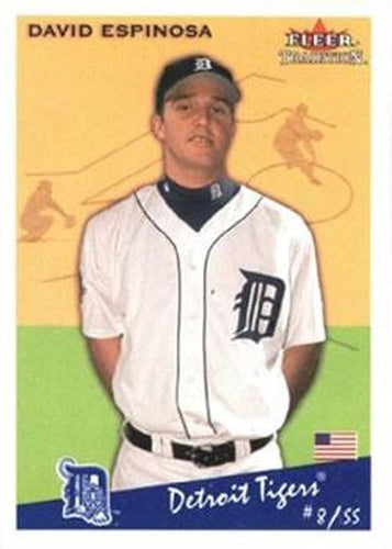 #U272 David Espinosa - Detroit Tigers - 2002 Fleer Tradition Update Baseball