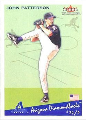 #U274 John Patterson - Arizona Diamondbacks - 2002 Fleer Tradition Update Baseball