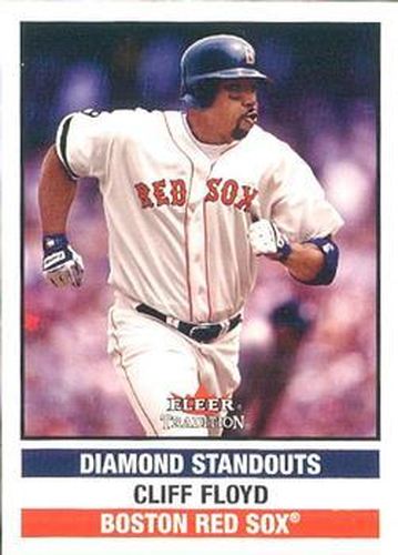 #U287 Cliff Floyd - Boston Red Sox - 2002 Fleer Tradition Update Baseball