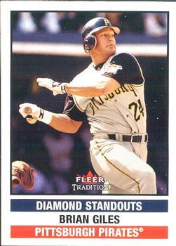 #U289 Brian Giles - Pittsburgh Pirates - 2002 Fleer Tradition Update Baseball