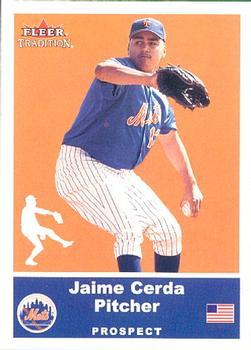 #U28 Jaime Cerda - New York Mets - 2002 Fleer Tradition Update Baseball