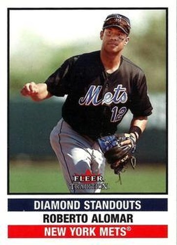 #U292 Roberto Alomar - New York Mets - 2002 Fleer Tradition Update Baseball