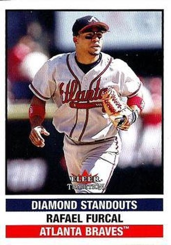 #U294 Rafael Furcal - Atlanta Braves - 2002 Fleer Tradition Update Baseball