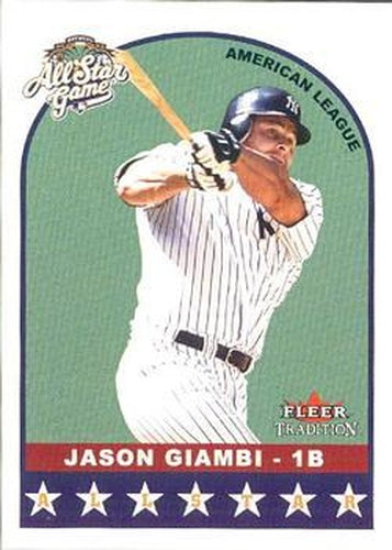 #U298 Jason Giambi - New York Yankees - 2002 Fleer Tradition Update Baseball