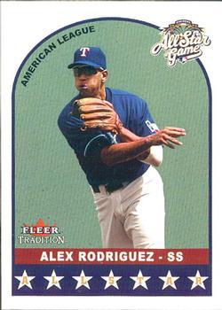 #U305 Alex Rodriguez - Texas Rangers - 2002 Fleer Tradition Update Baseball