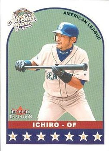 #U312 Ichiro - Seattle Mariners - 2002 Fleer Tradition Update Baseball