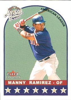 #U313 Manny Ramirez - Boston Red Sox - 2002 Fleer Tradition Update Baseball